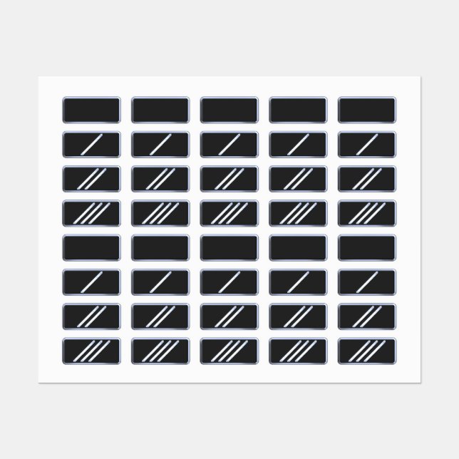 Cadet Corps Set 1 hoja pegatina (Hoja)