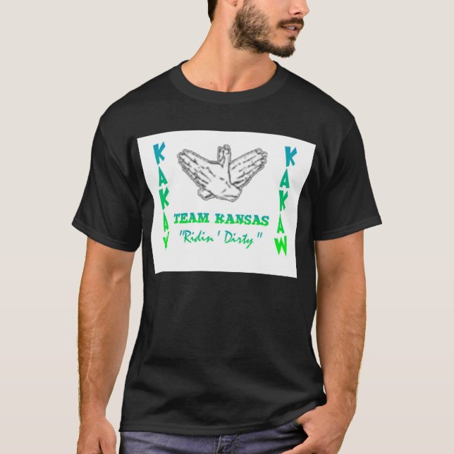 Cadete de Kansas que lucha la camisa de KaKaw (Anverso)