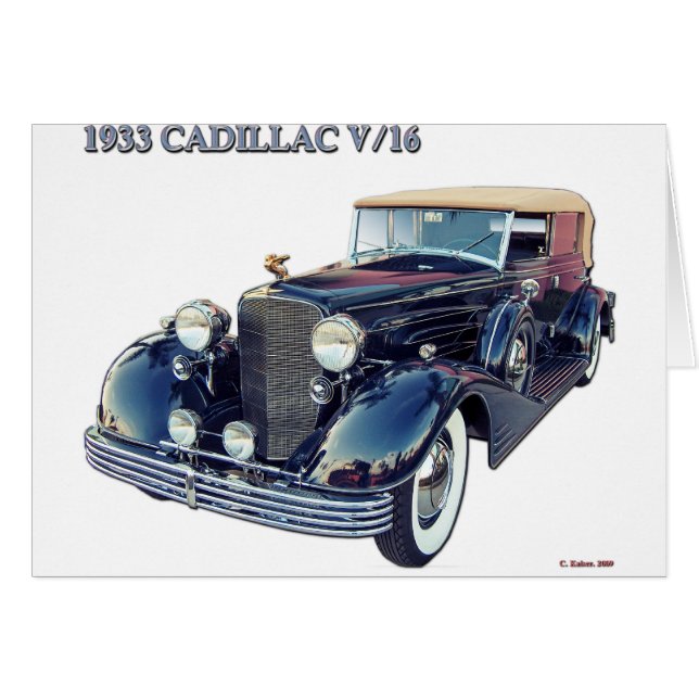 CADILLAC 1933 V/16 #2 (Anverso (Horizontal))