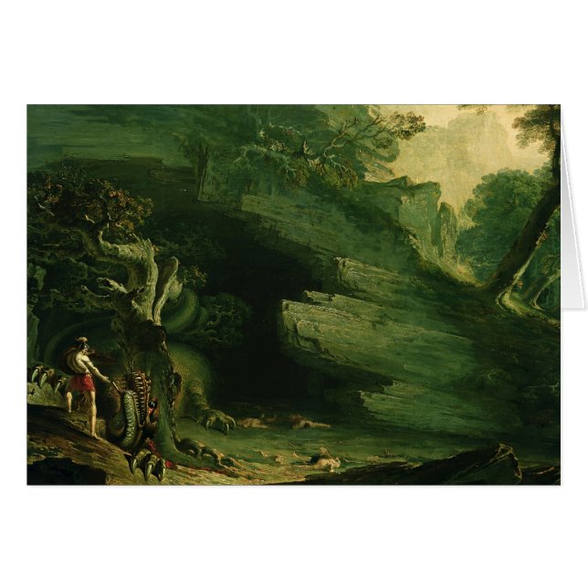 Cadmus y el dragón (Anverso (Horizontal))