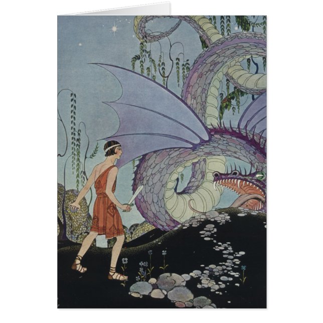 Cadmus y el dragón (Frente)