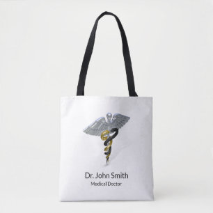 Caducto de plata médica Oro negro - Bolsa de Tote