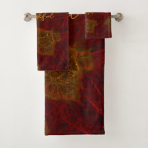 Cae Rojo Oro Rústico Elegante Maple Leaves Agradec