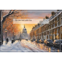 Cae suavemente la bolsa de la nieve en invierno