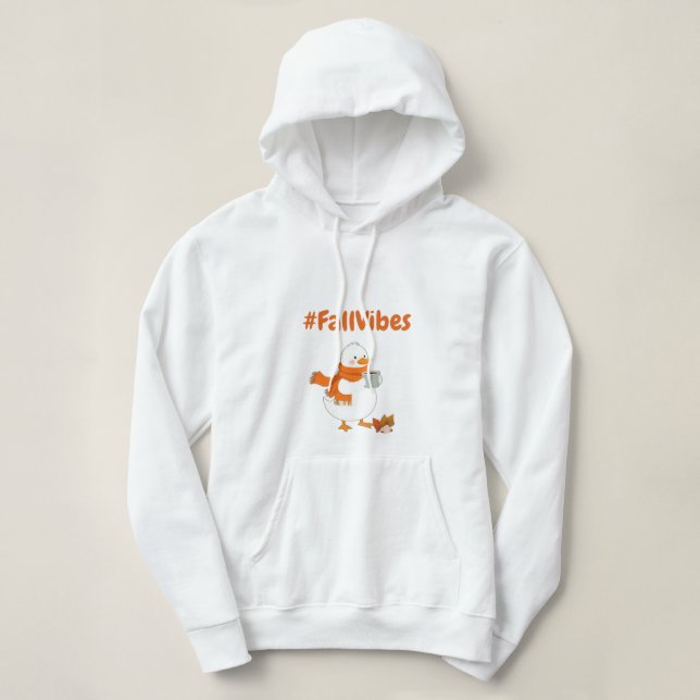 Cae Vibes Cosy Duck Hoodie - Sudadera Otoño (Diseño del anverso)