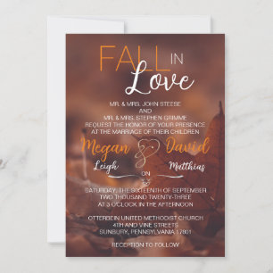 Caer en el amor deja la invitación a la boda
