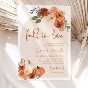 Caer en el amor Invitación a ducha de novia, Arch