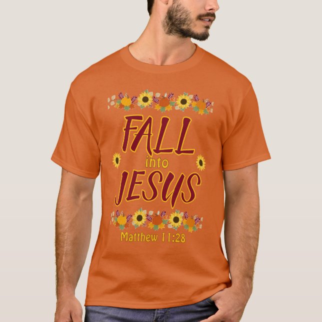 Caer en la camiseta de Jesús (Anverso)
