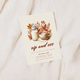 Caer en Sip simple y ver la invitación de Baby Sho
