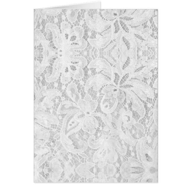 Caer en un encaje blanco (Frente)