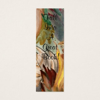 ¡Caer En Un Gran Libro! Pintura de hojas de otoño