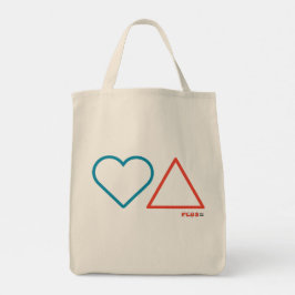 "Caer enamorada del cambio": bolsa de tela