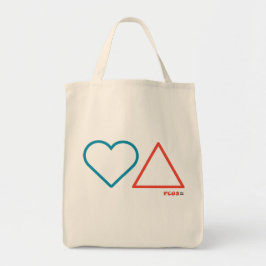 "Caer enamorada del cambio": bolsa de tela