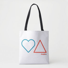"Caer enamorada del cambio" Bolsa de Tote blanca
