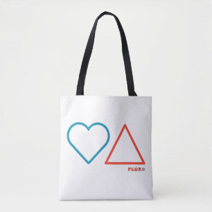 "Caer enamorada del cambio" Bolsa de Tote blanca