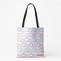 "Caer enamorada del cambio" Bolsa de tote impresa