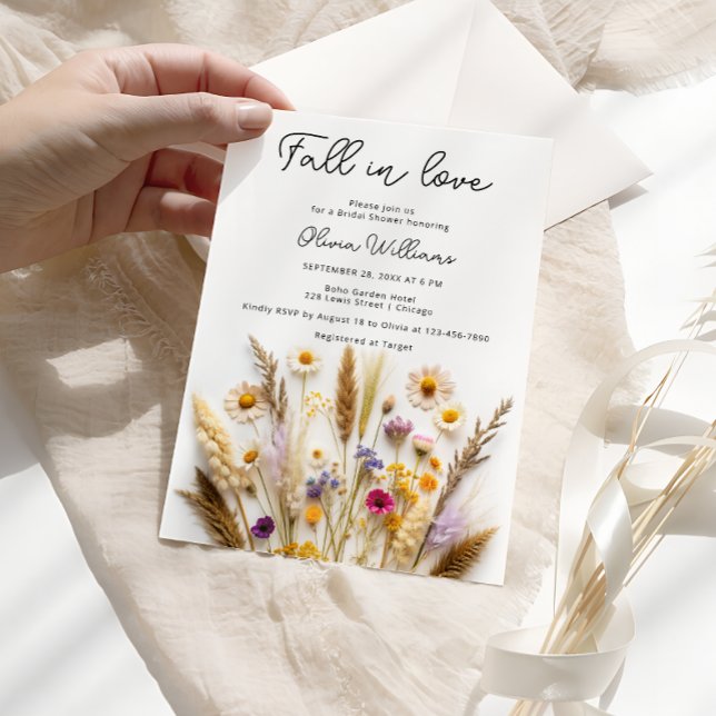 Caer Enamorada Flores Silvestres Invitación A La D (Subido por el creador)