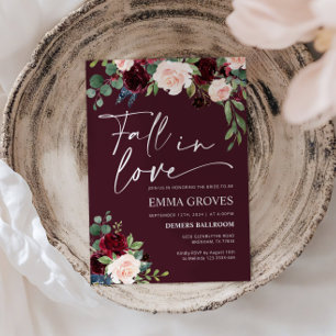 Caer Enamorada Invitación A La Ducha Bridal De Bor
