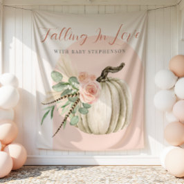 Caer Enamorado Arco Rosa Tapiz De Calabaza Otoño