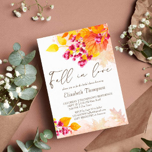 Caer enamorado del follaje otoñal Invitación a la 