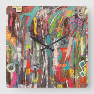 Caer fuera del reloj de pared