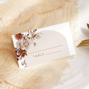 Caer rústica en las tarjetas de boda de amor