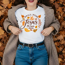 Caerse Por Jesús Él Nunca Deja, Camiseta De Acción