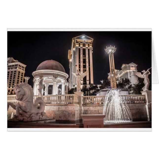 Caesar's Palace Las Vegas Nevada Hotel City (Anverso (Horizontal))
