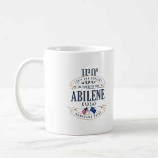 Café 150a taza del aniversario de Abilene, Kansas