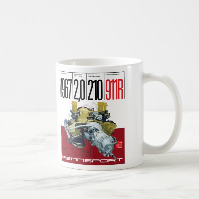 Café 1967 911R 2,0 tipo 901/22 taza de HP del litro 210 (Derecha)