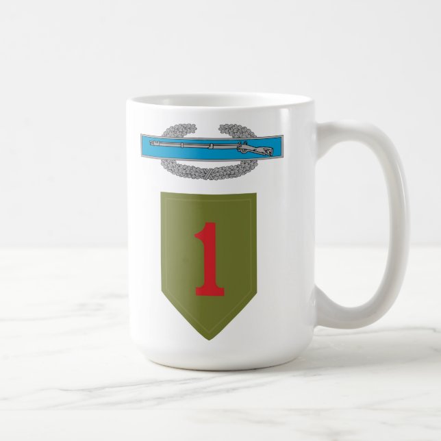 Café 1r Taza del CIB de la división de infantería (Derecha)