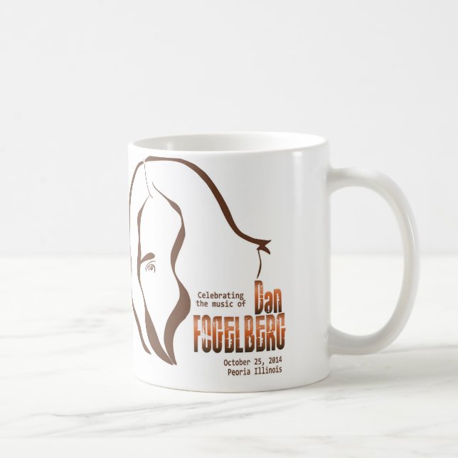 Café 2014 taza del bosquejo de la celebración del DF - (Derecha)