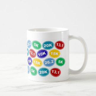 Café 26,2 13,1 taza corriente de 5k 10k 15k 20k