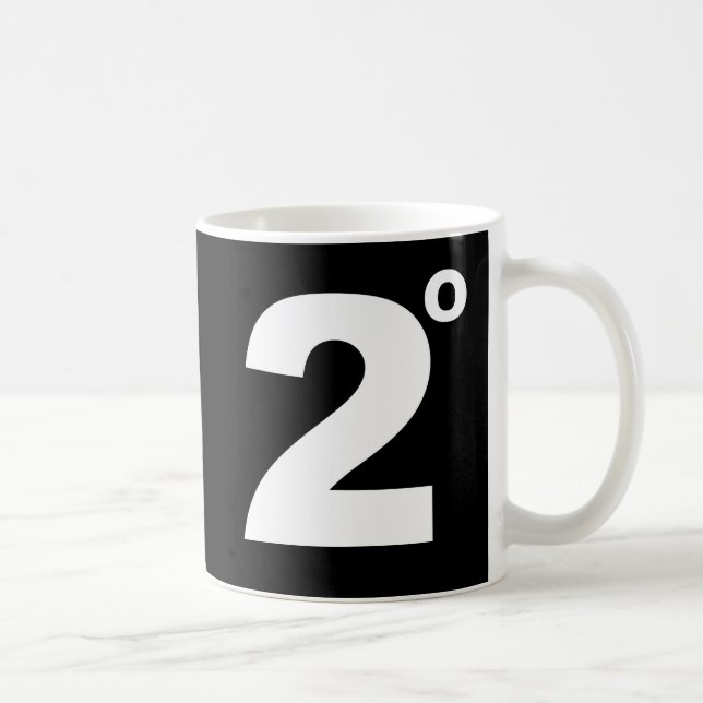 Café 2 grados de taza del cambio de clima (Derecha)