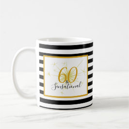 Café 60 y 60.a taza SENSACIONAL del regalo de