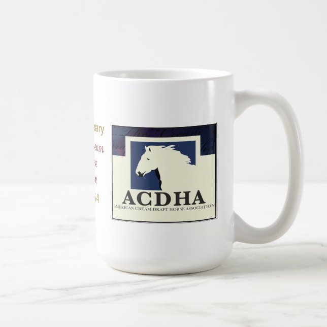 Café 70.o Taza de cerámica del aniversario (Derecha)