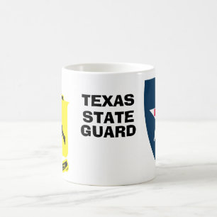 Café 8vo TAZA del GUARDIA del ESTADO de TEJAS del