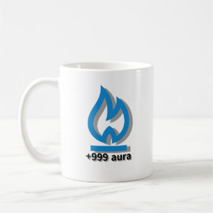 Café +999 aura reels meme café, taza de taza de chocola