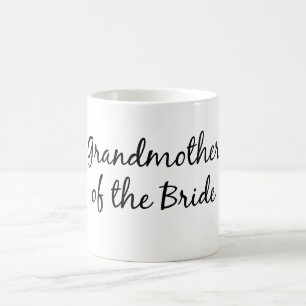 Café Abuela de la taza de la novia