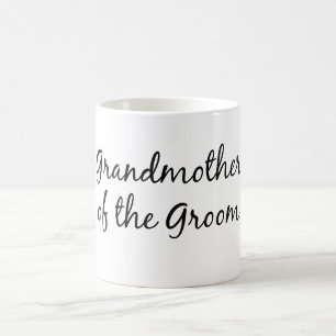 Café Abuela de la taza del novio