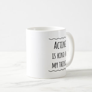Café Actriz actriz que actúa como regalo Idea taza de 