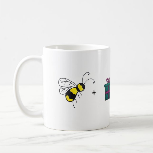 Café Actual taza de la abeja (Izquierda)