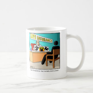 Café Actuario divertido de la taza del dibujo animado
