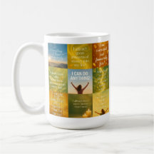 Afirmación de dinero en tu taza