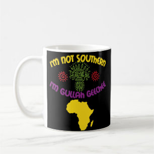 Café Afroamericano meridional de la taza de Geechee del