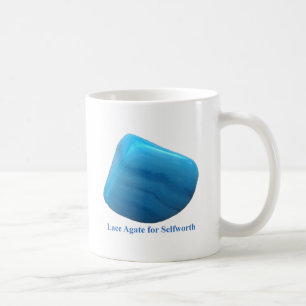 Café Ágata del cordón para la taza de Selfworth por