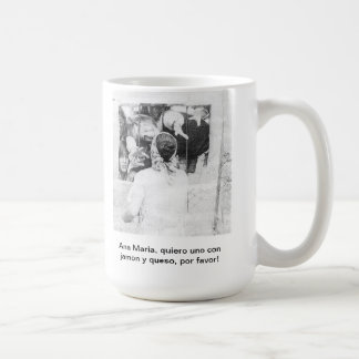 Café Agujero en la taza conmemorativa de la pared