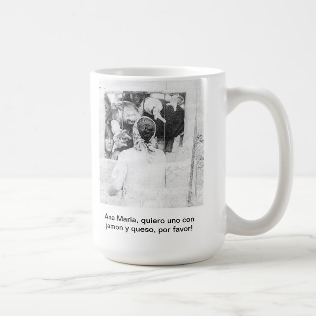 Café Agujero en la taza conmemorativa de la pared (Derecha)