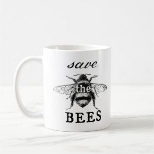 Café Ahorre la taza de las abejas - ambiental - Día de