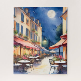 Cafe al aire libre rompecabezas